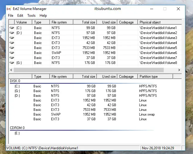 How To Access Linux Partitions From Windows