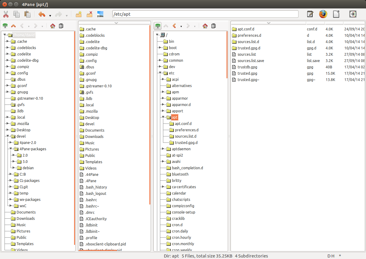 Ubuntu File Managers