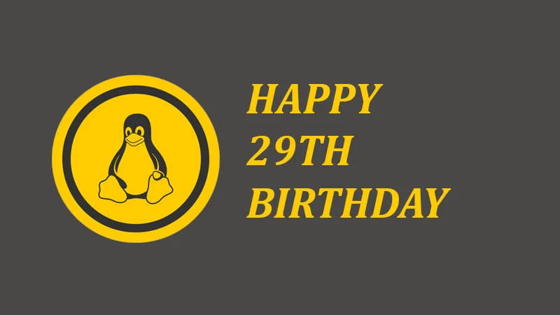 Happy 29th Birthday To Linux