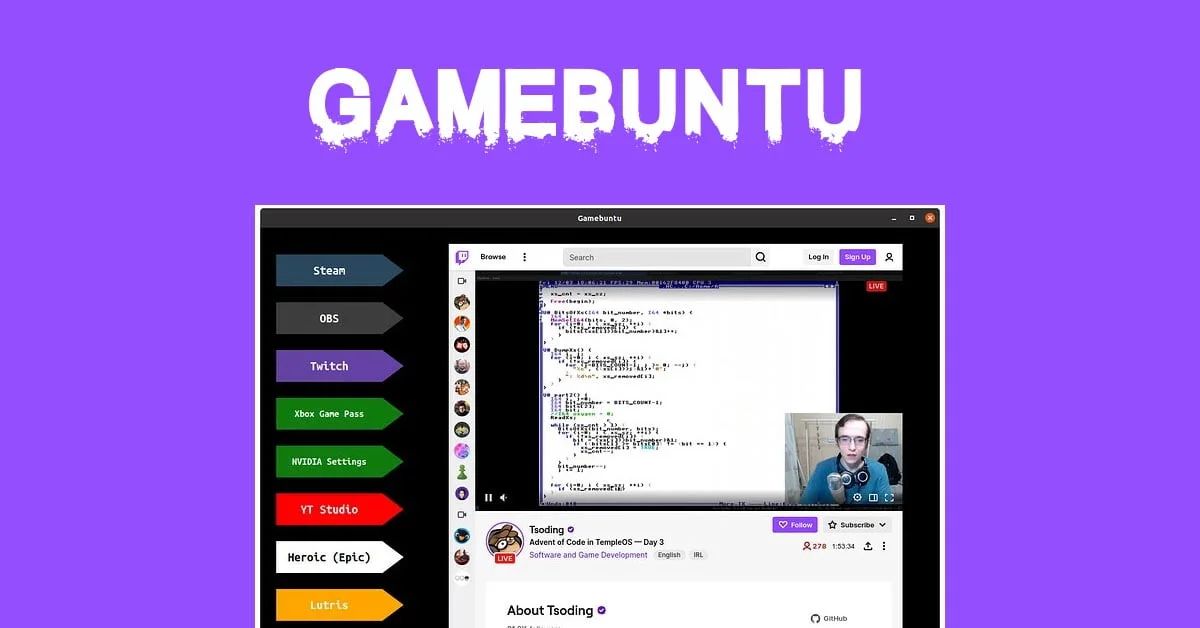 Gamebuntu 1.0 Released