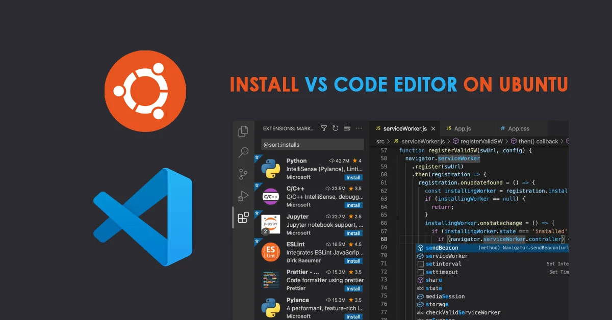 How To Install VS Code Editor On Ubuntu 22.04 LTS [Multiple Methods]