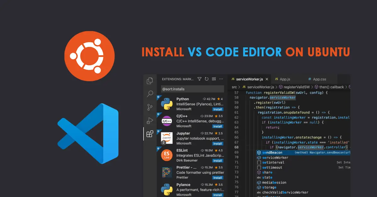 How To Install VS Code Editor On Ubuntu 22 04 LTS Multiple Methods Itsubuntu