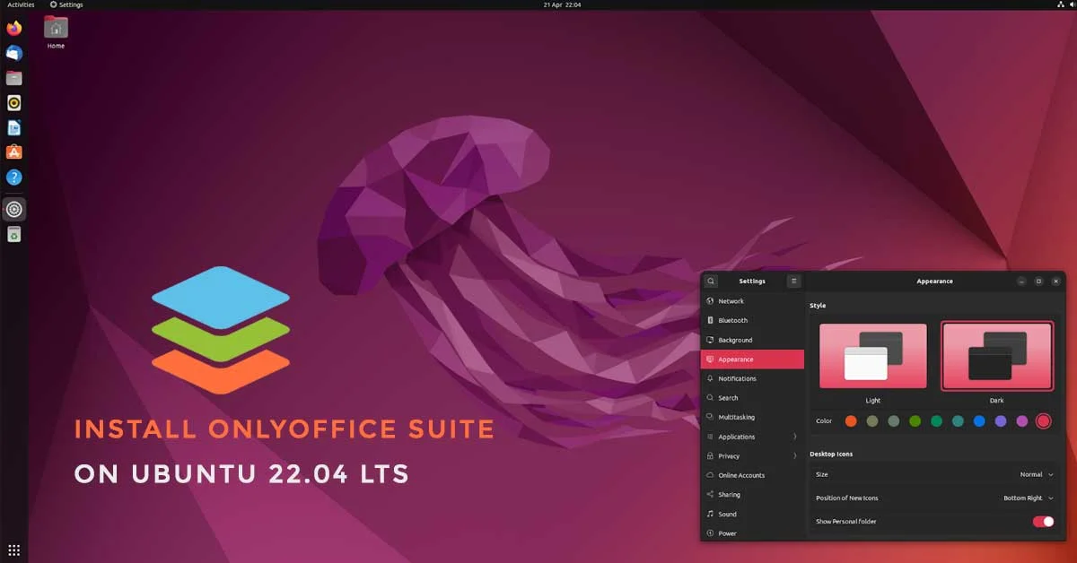 How To install OnlyOffice Suite On Ubuntu 22.04 LTS