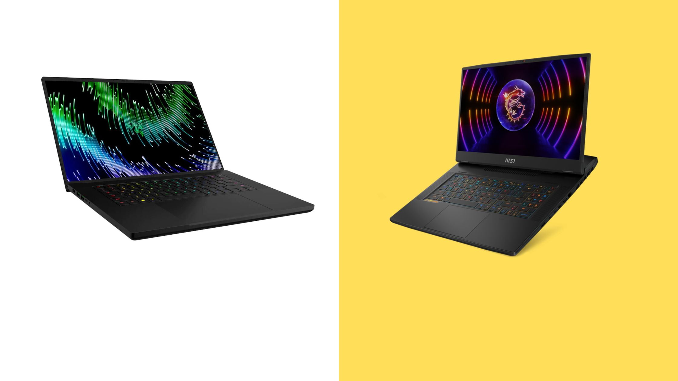 MSI Titan GT77 HX 13V Vs Razer Blade 16 Early 2023