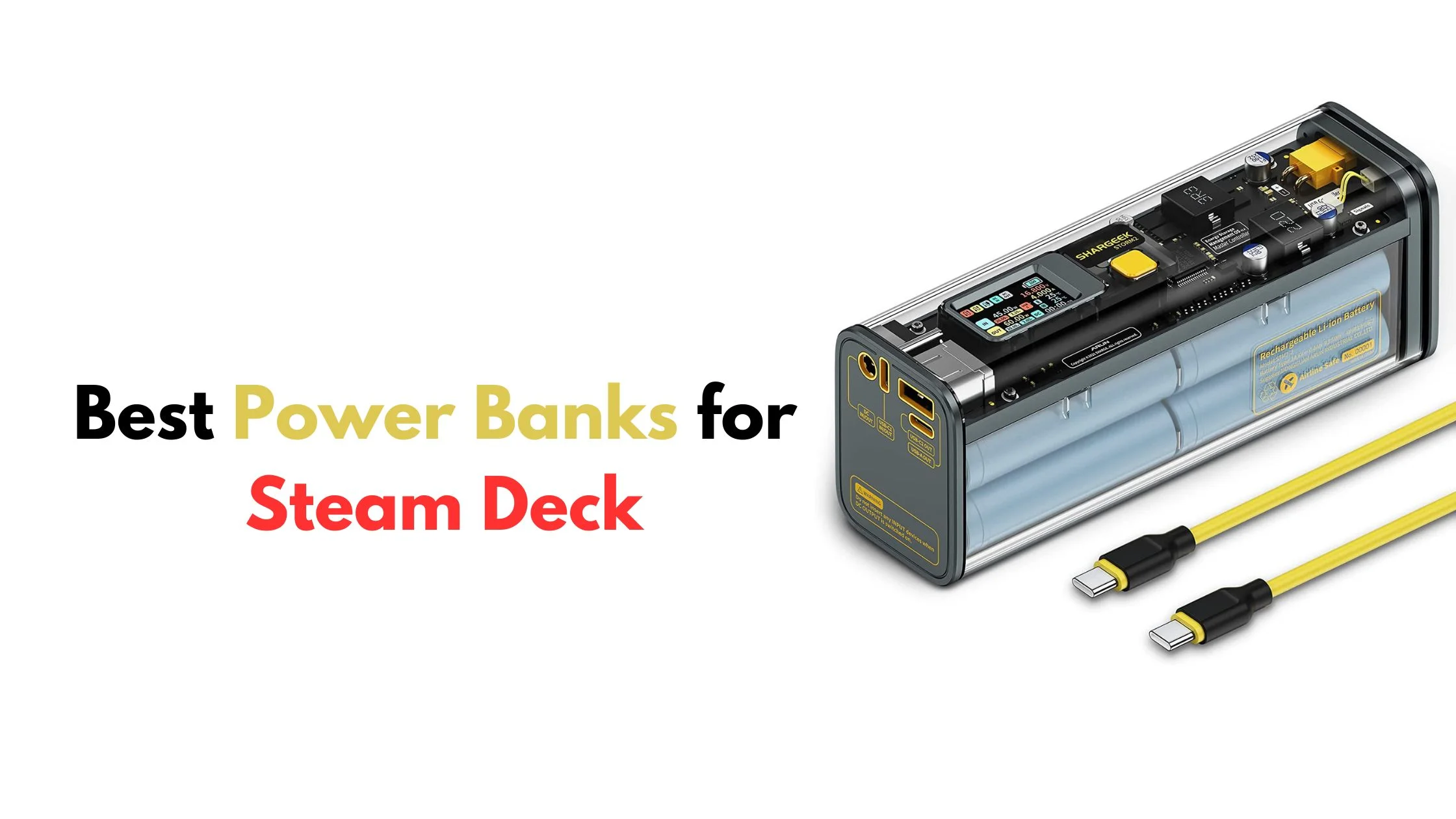 Best Power Banks for Steam Deck